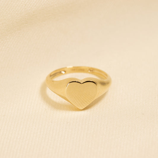 Heart Signet Ring