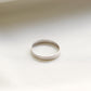 3mm White Gold Band Ring