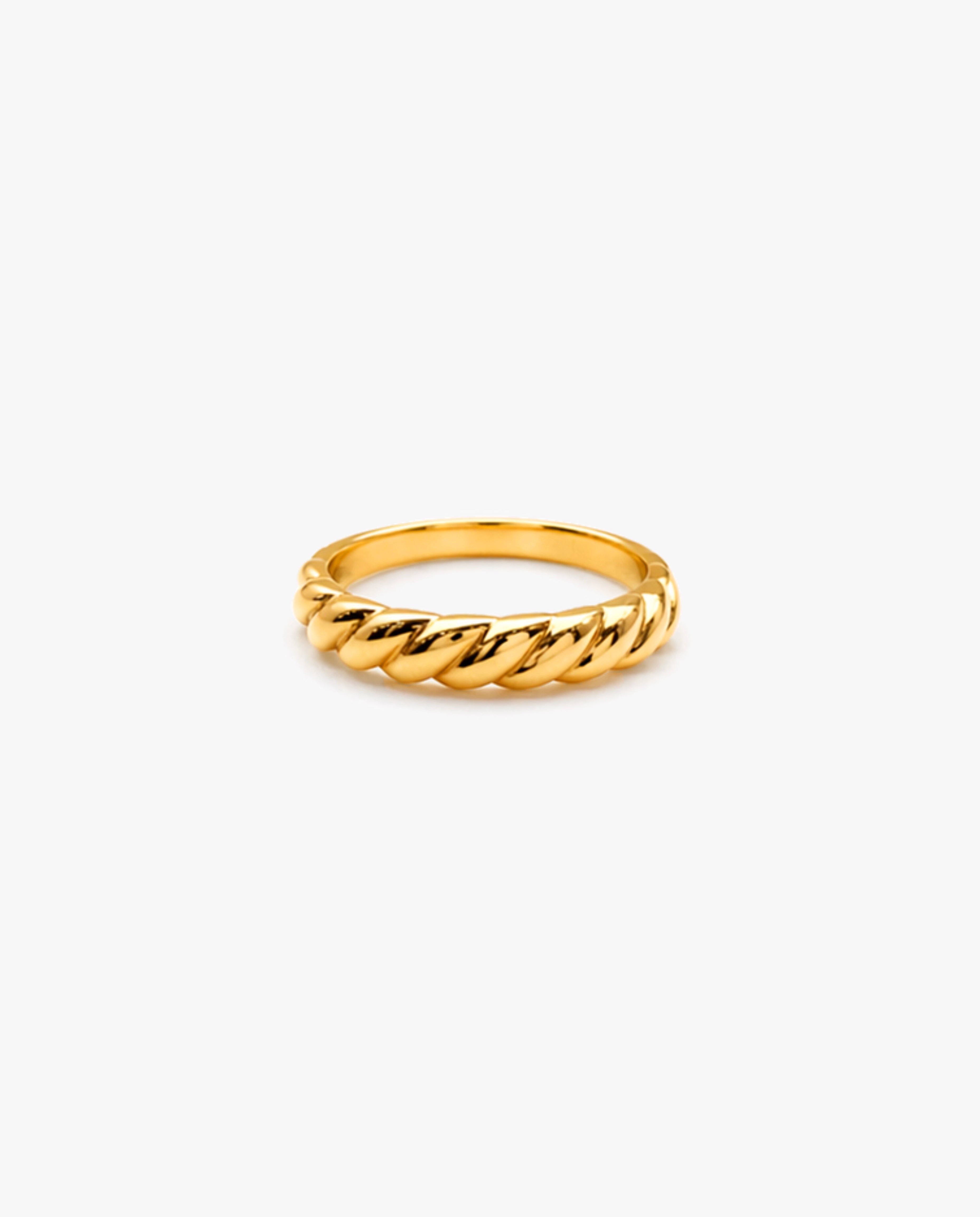 Thin Croissant Ring