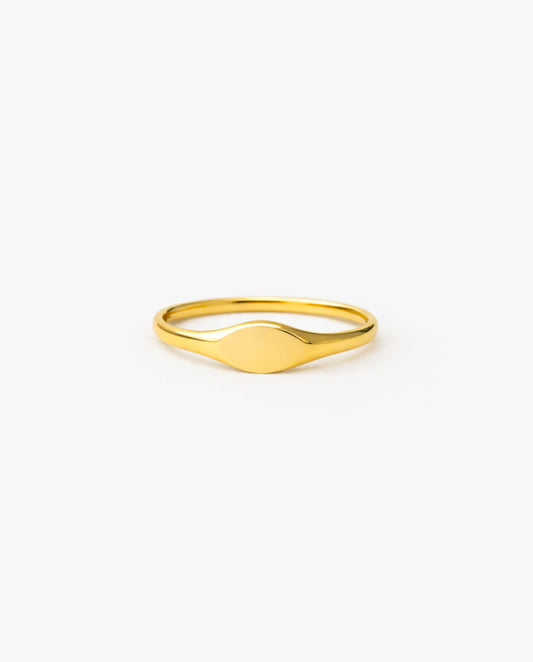 Thin Signet Ring