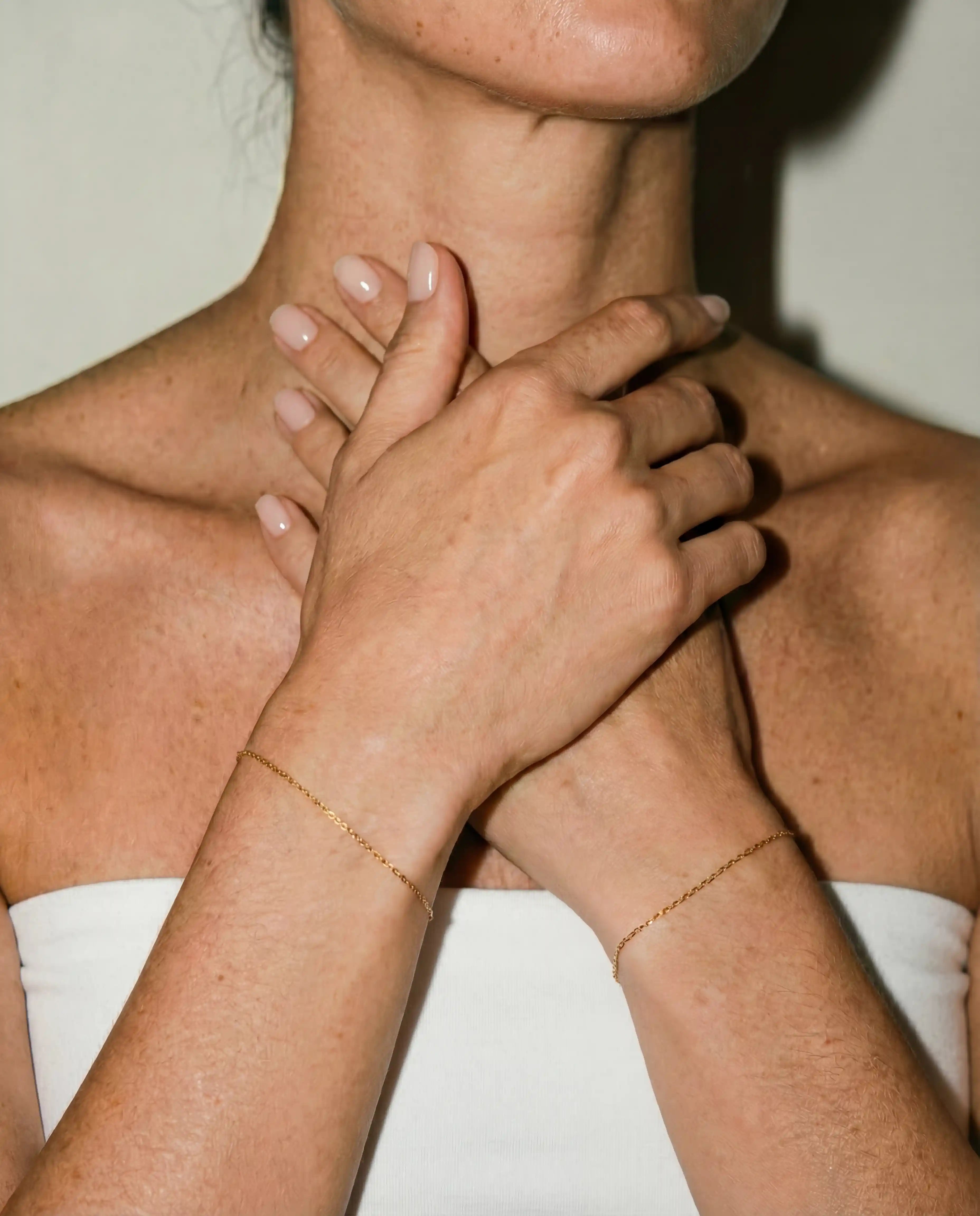 Ultra Thin Paperclip Bracelet Set