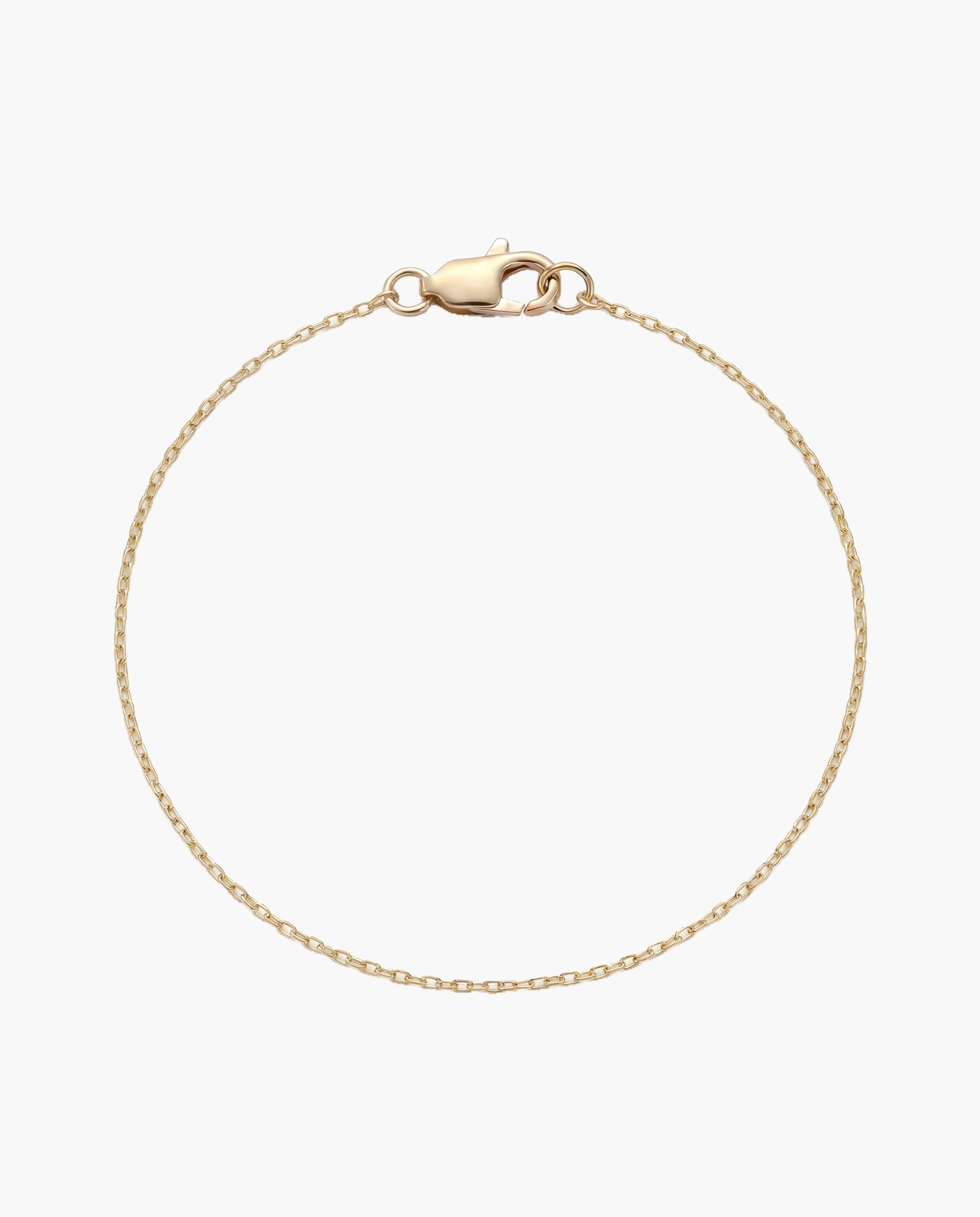 Ultra Thin Paperclip Bracelet
