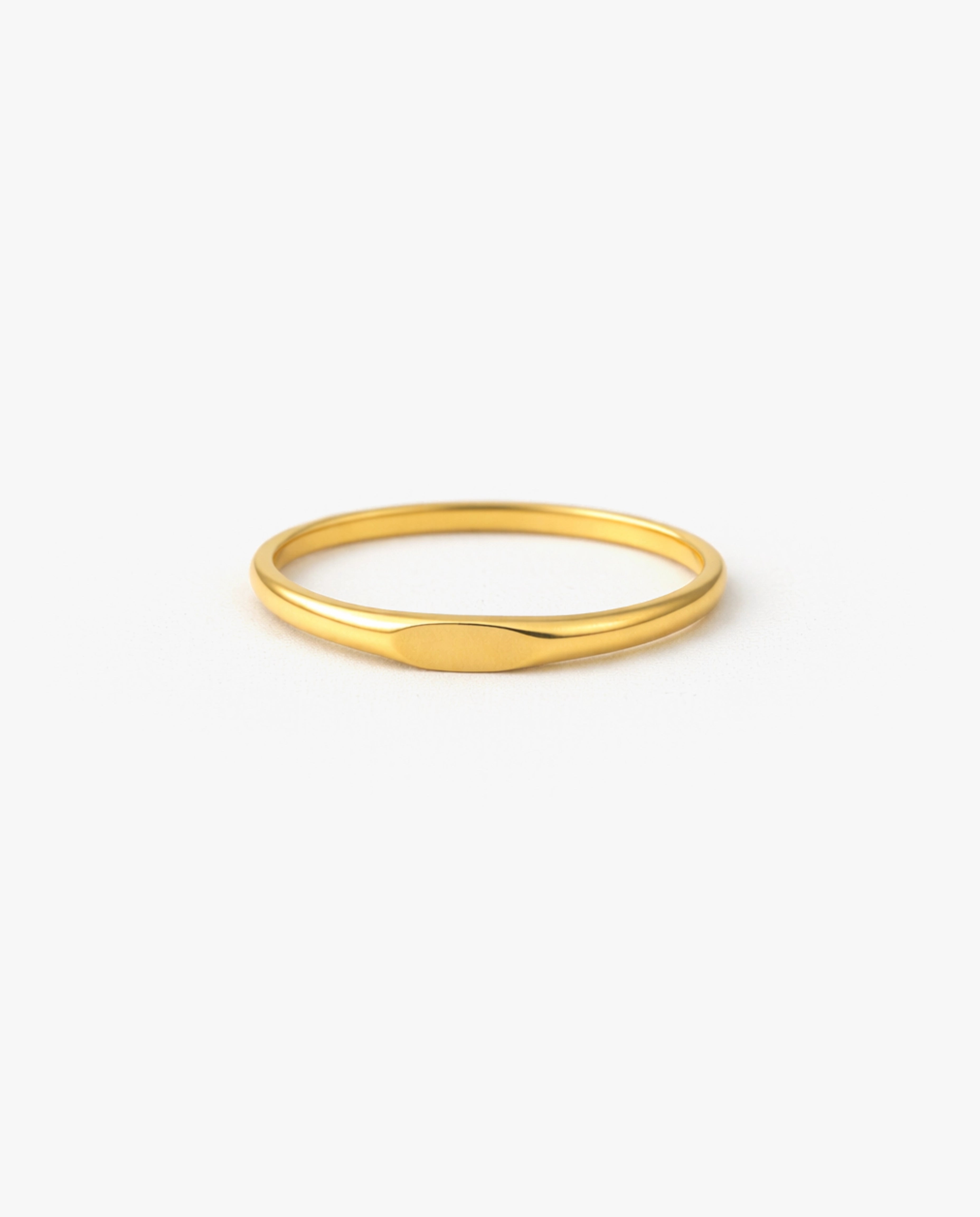 Ultra Thin Signet Ring