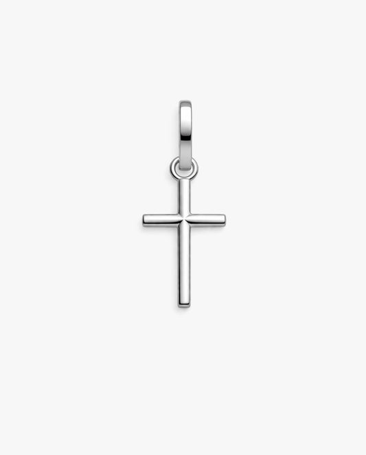 White Gold Medium Cross Pendant