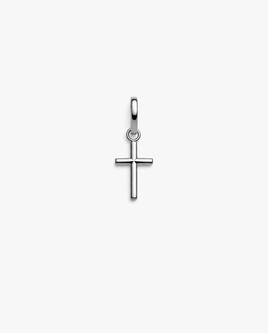 White Gold Small Cross Pendant