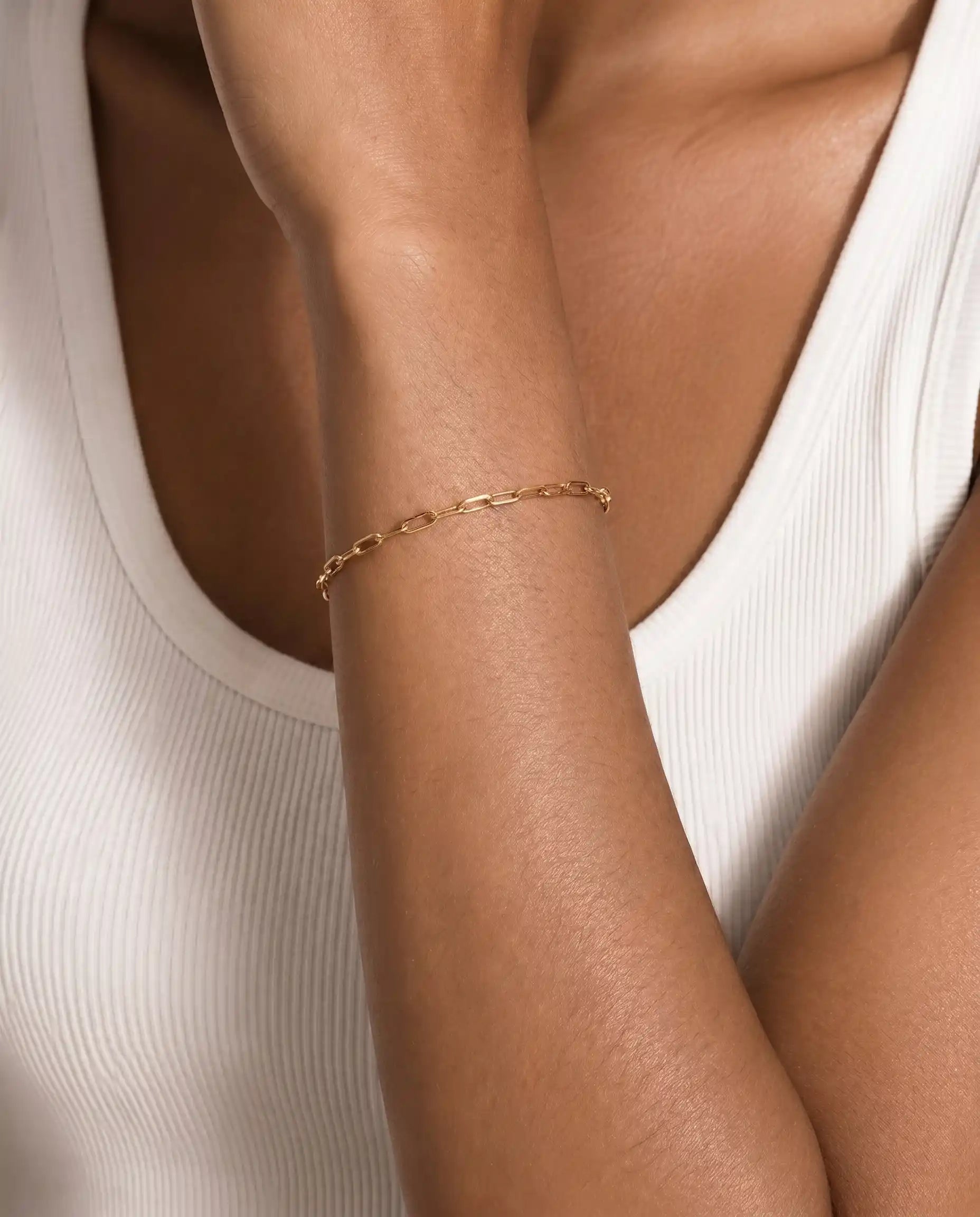 Bold Paperclip Bracelet