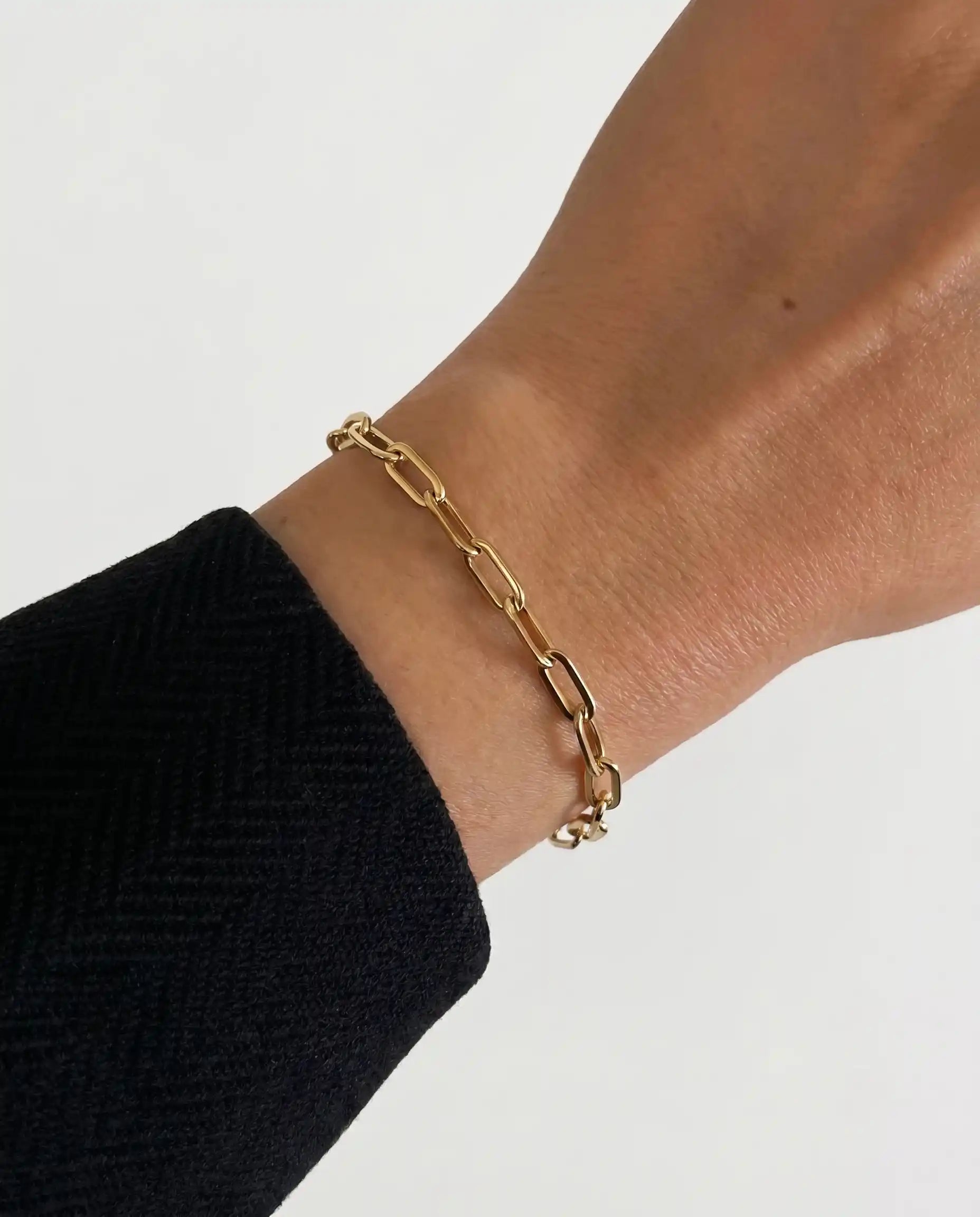 Chunky Paperclip Bracelet