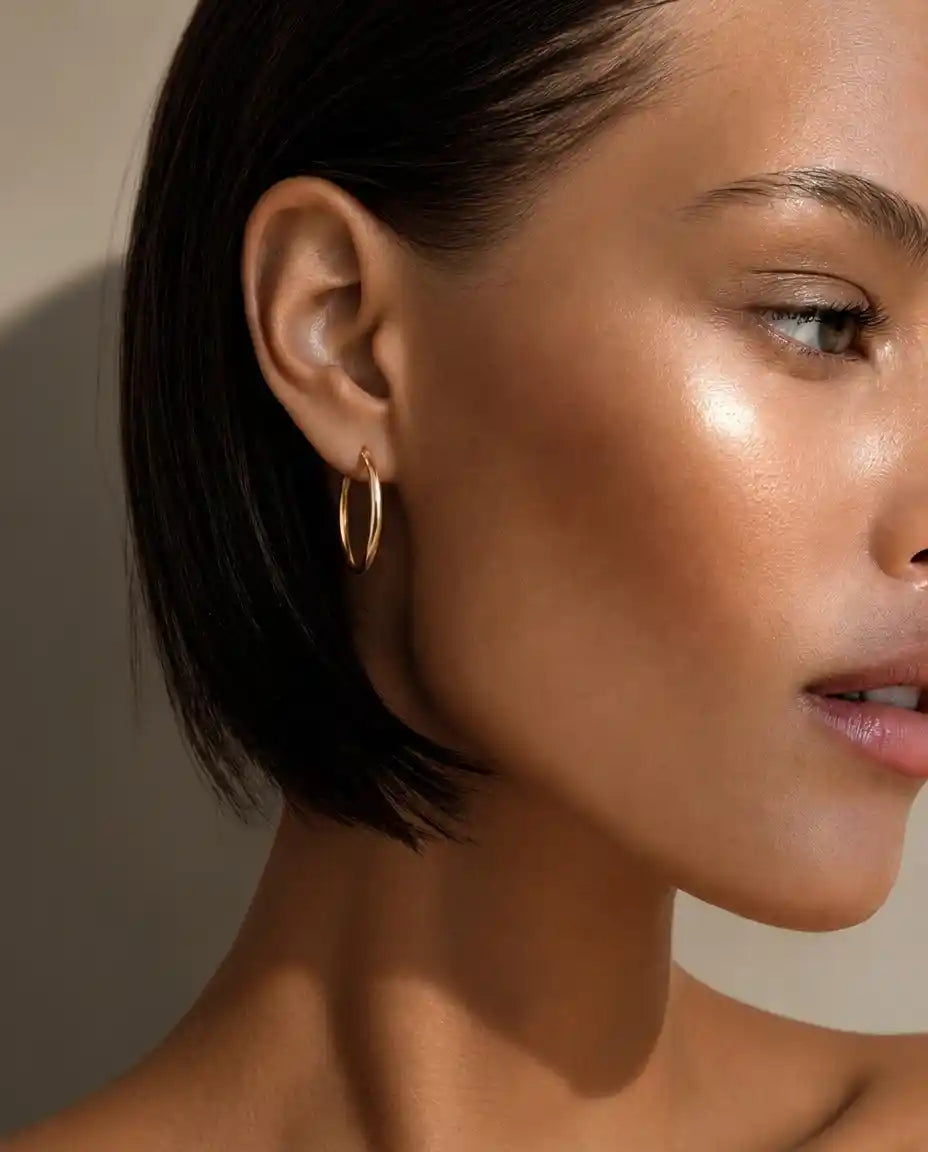20mm Basic Hoop Earrings