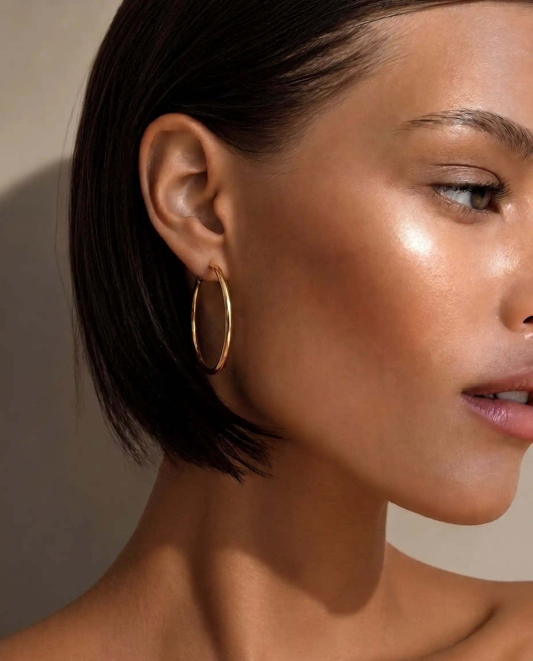 30mm Basic Hoop Earrings
