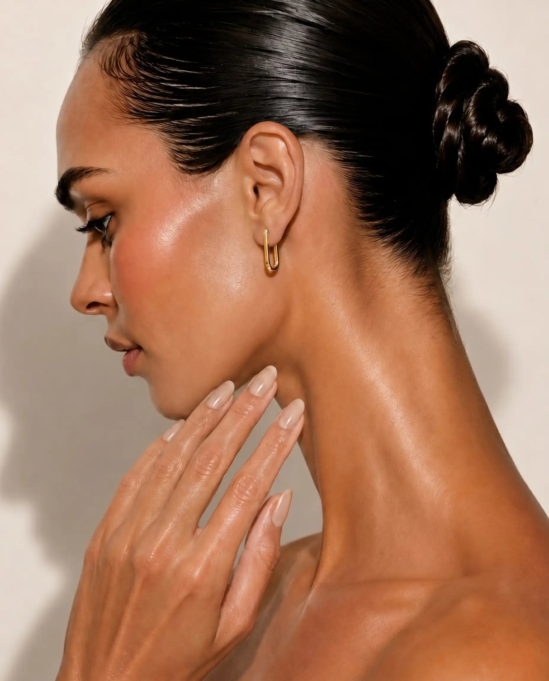 Long Paperclip Earrings