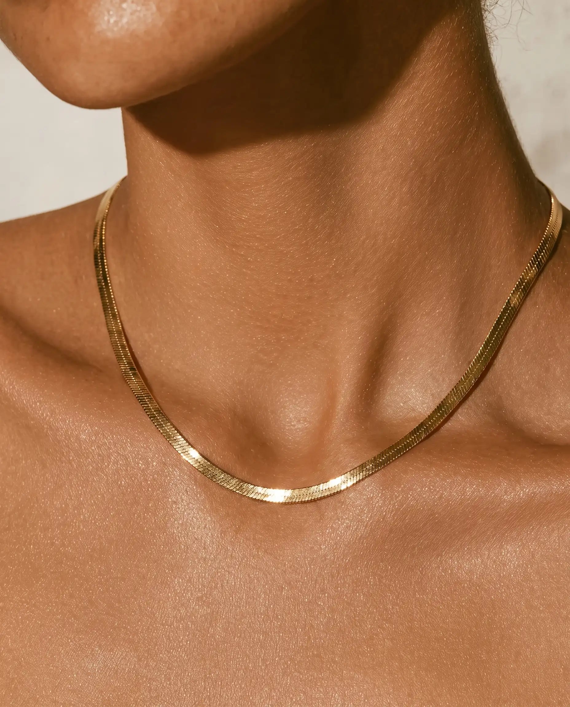 Bold Herringbone Chain