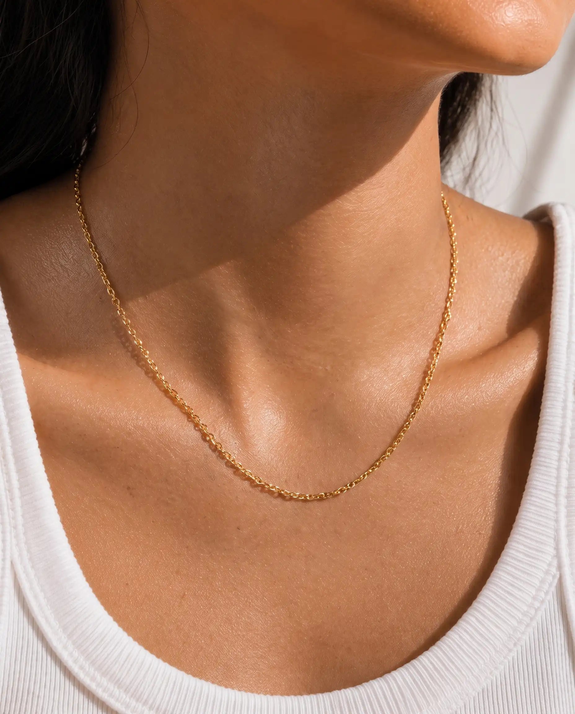 Dainty Rolo Chain