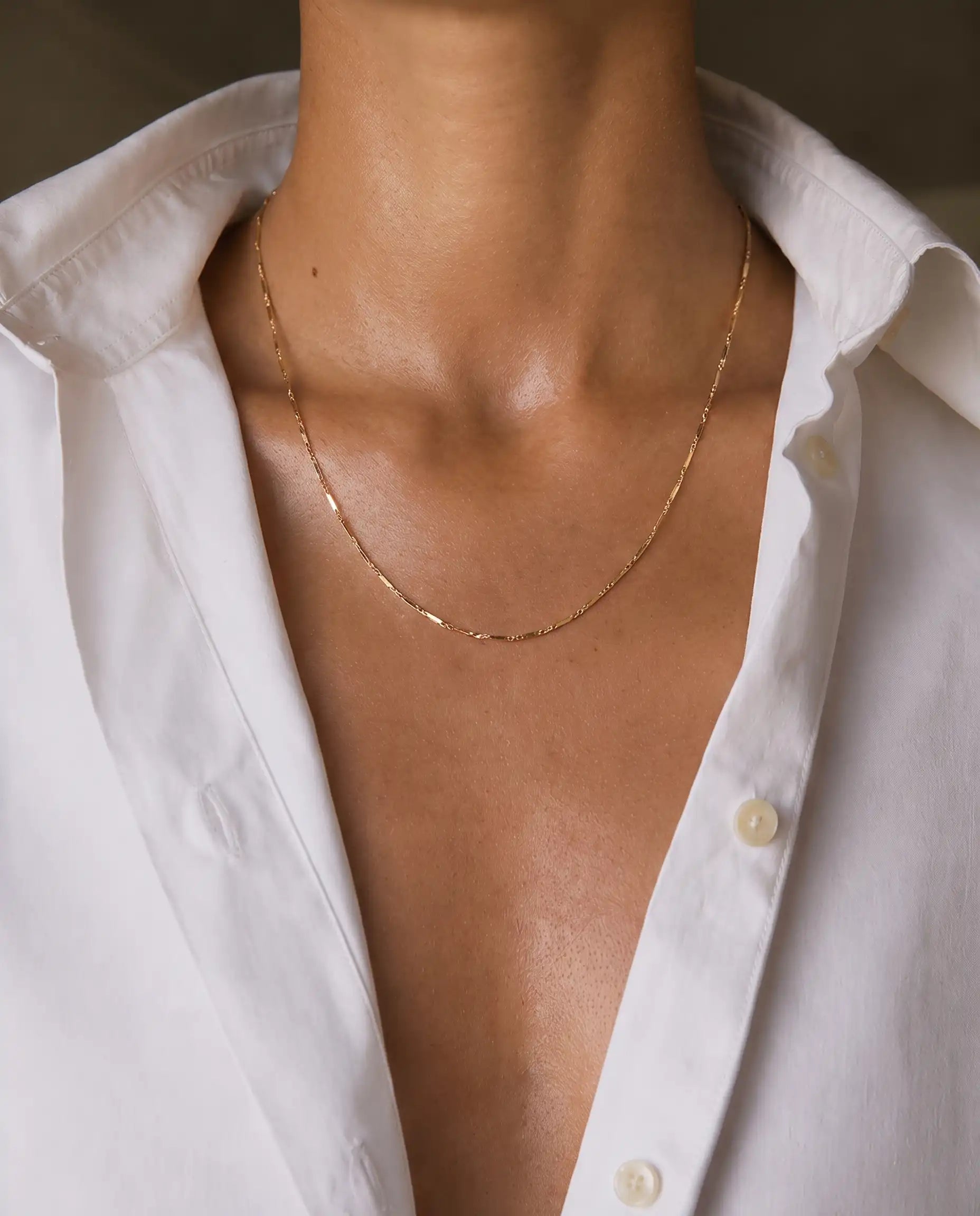 Singapore Bar Necklace
