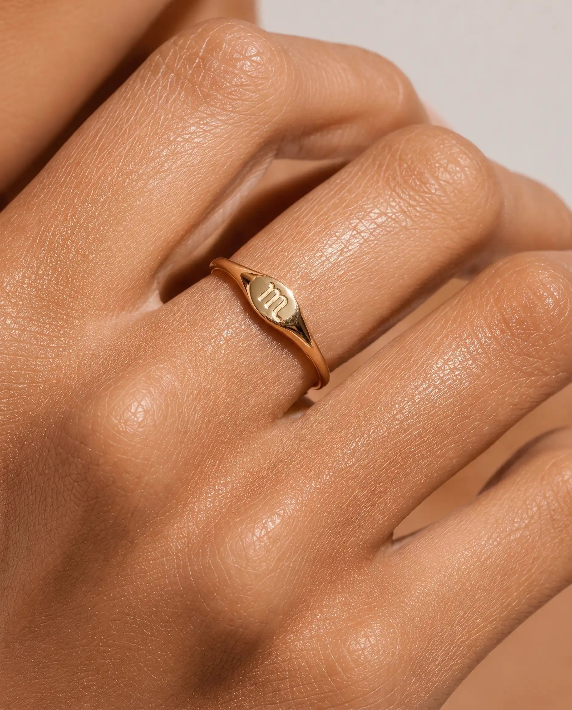 Thin Signet Ring