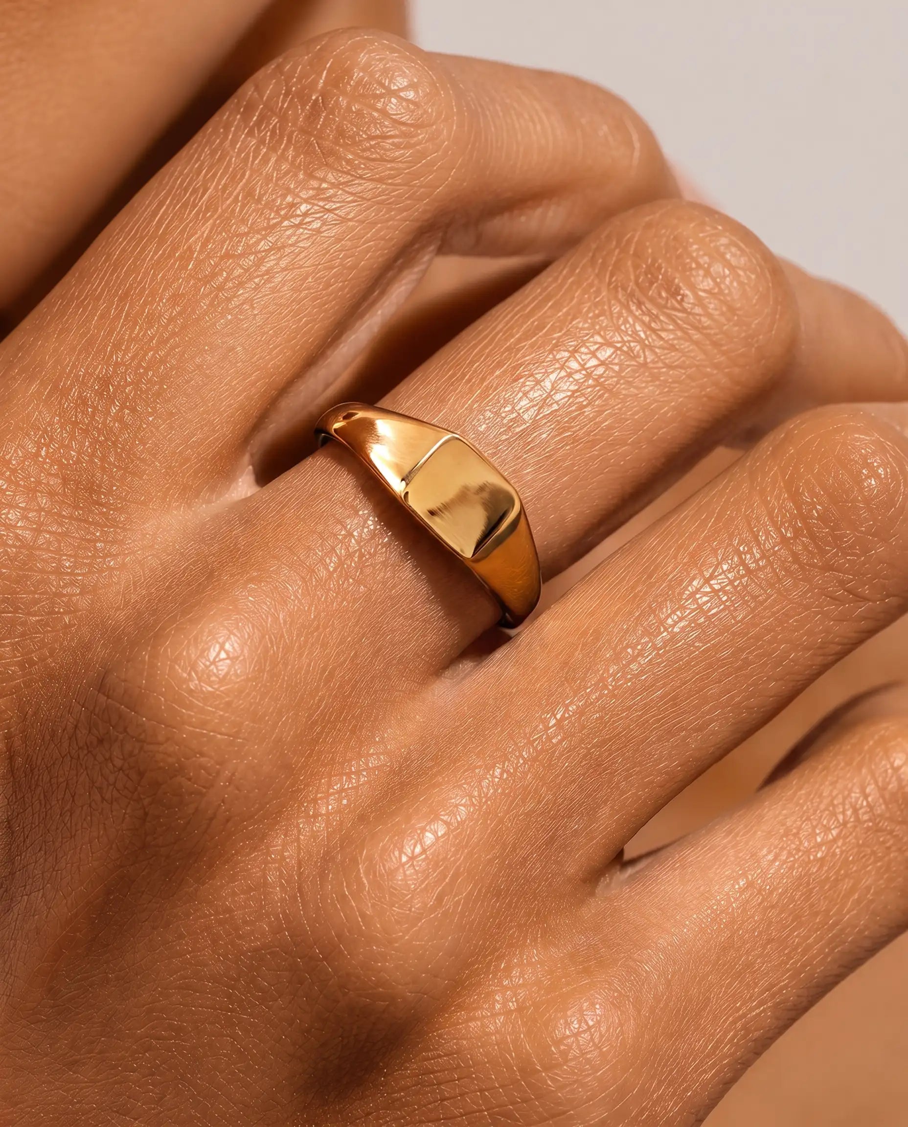 Rectangle Signet Ring