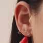 Enamel Cupcake Stud Earrings