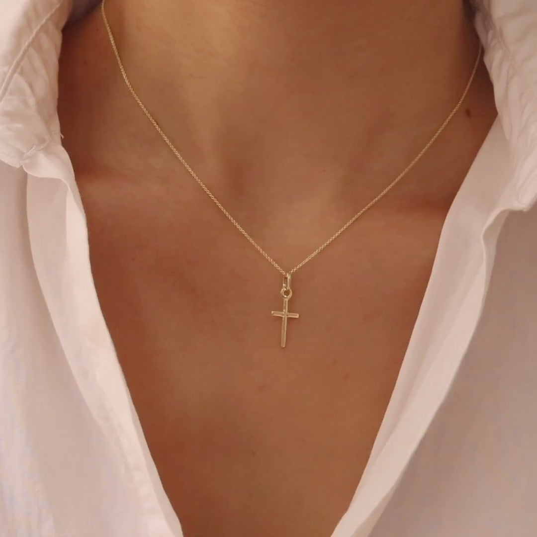 Medium Cross Necklace