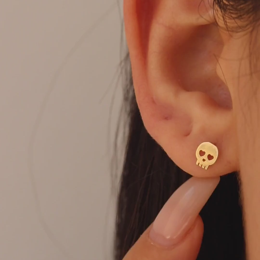 Skull Stud Earrings
