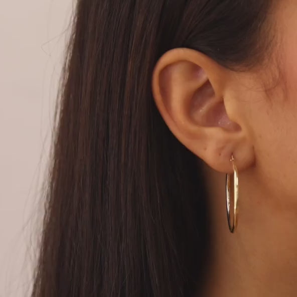 30mm Basic Hoop Earrings
