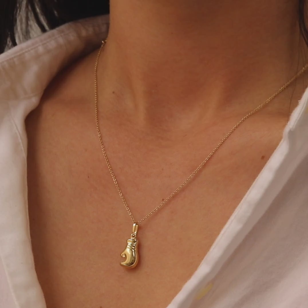 Boxing Glove Necklace