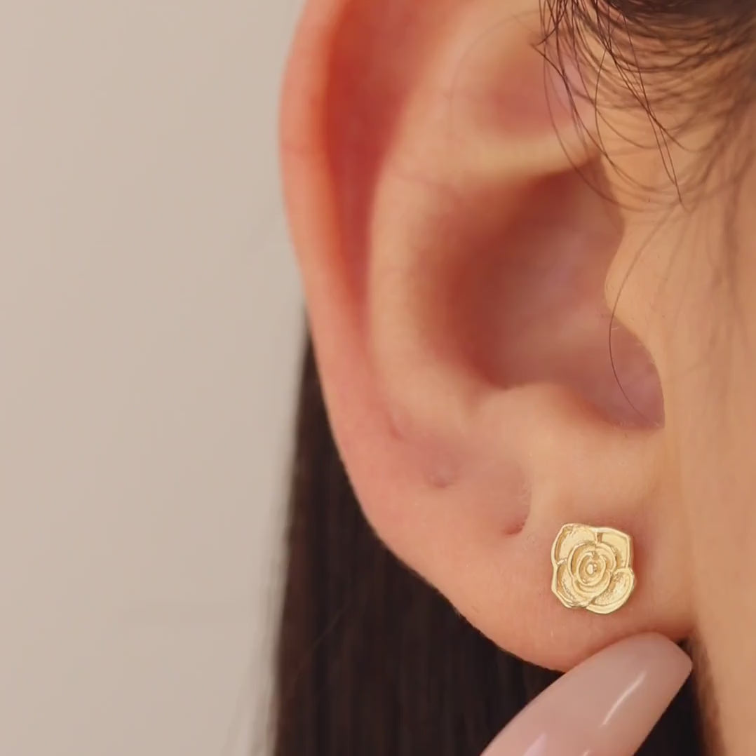 Flower Stud Earrings