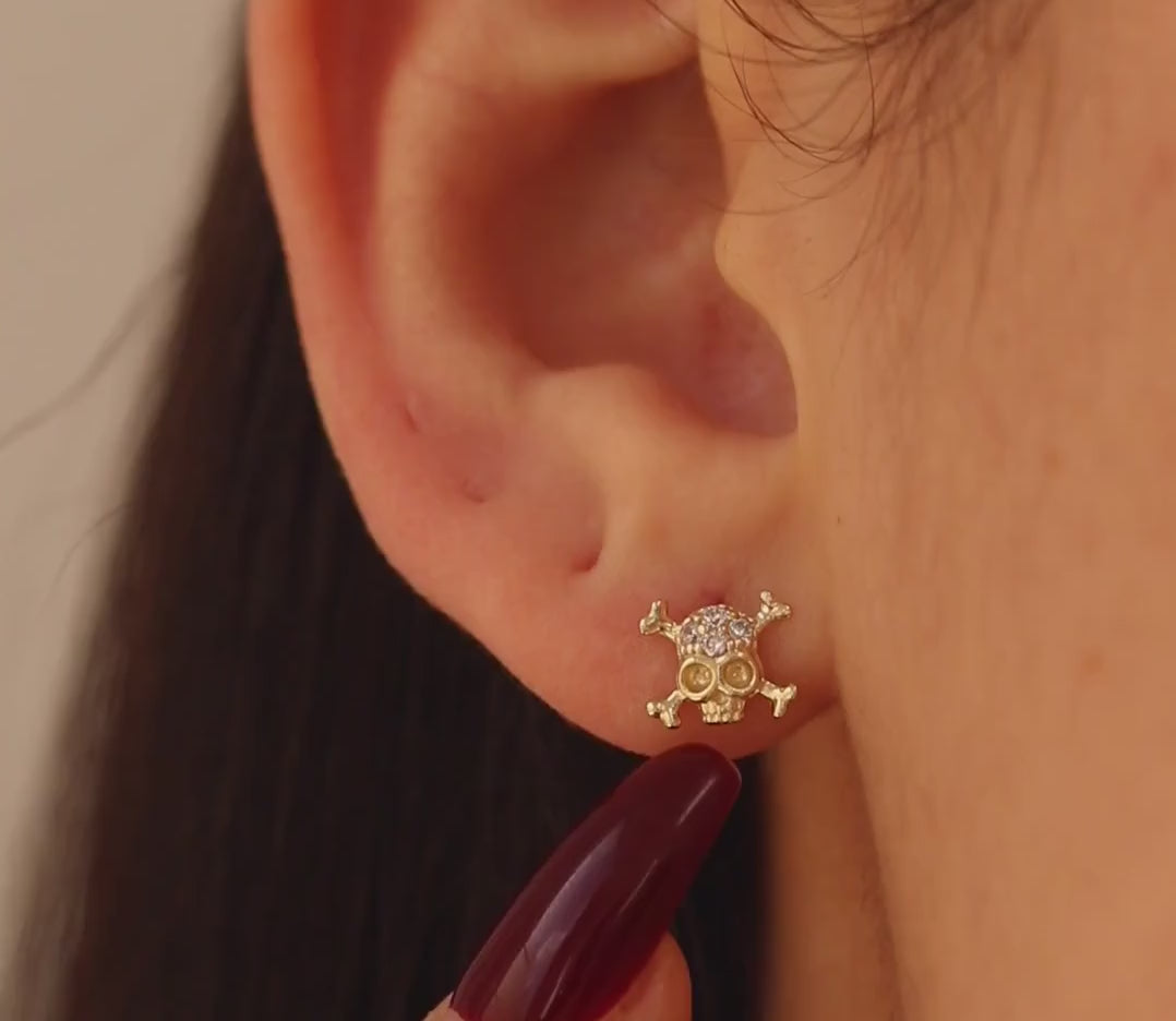 Skull Stud Earrings