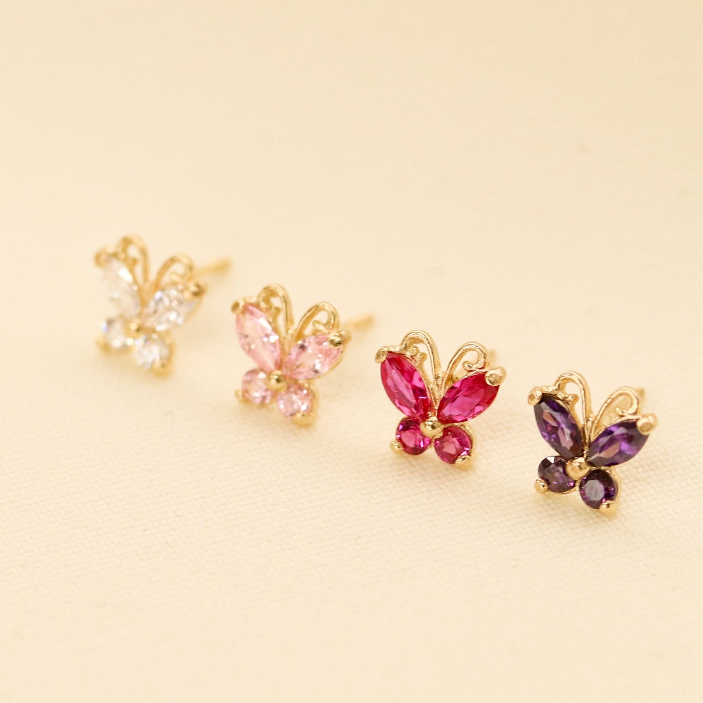 Butterfly Stud Earrings