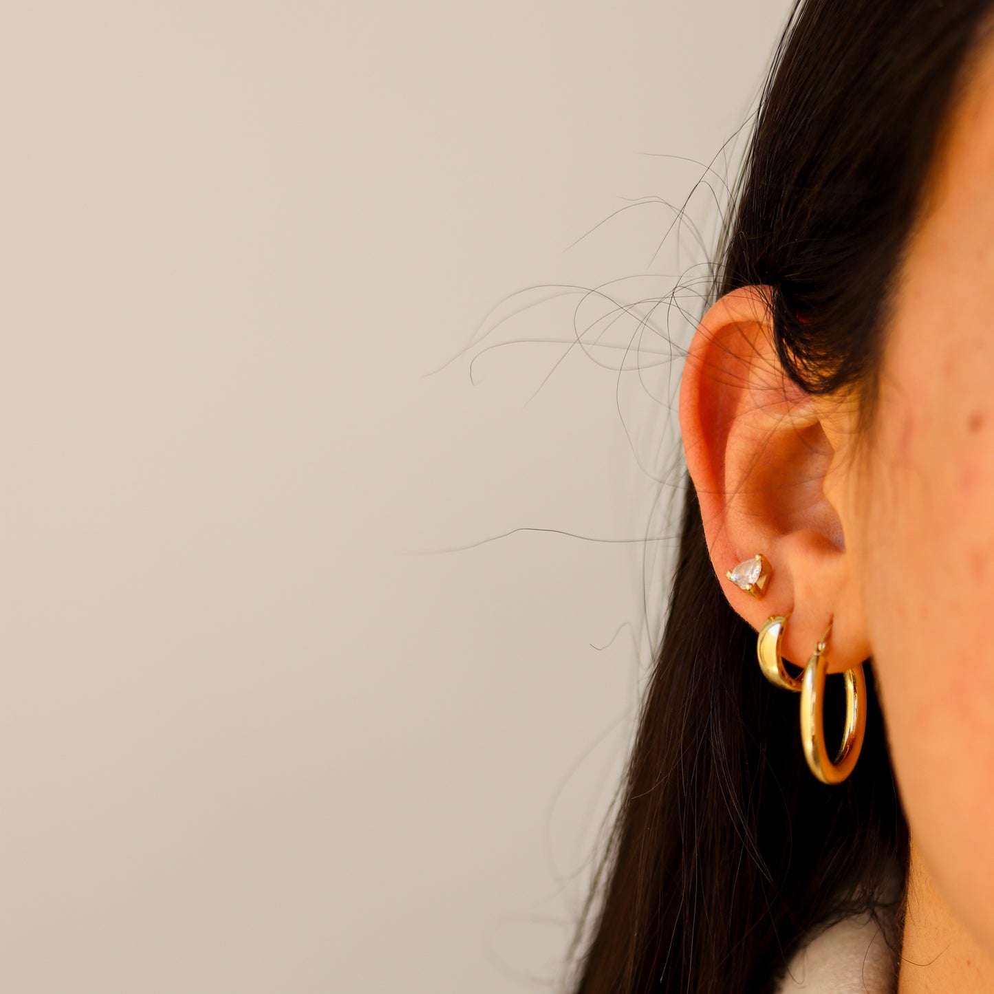 Bold Round Hoops