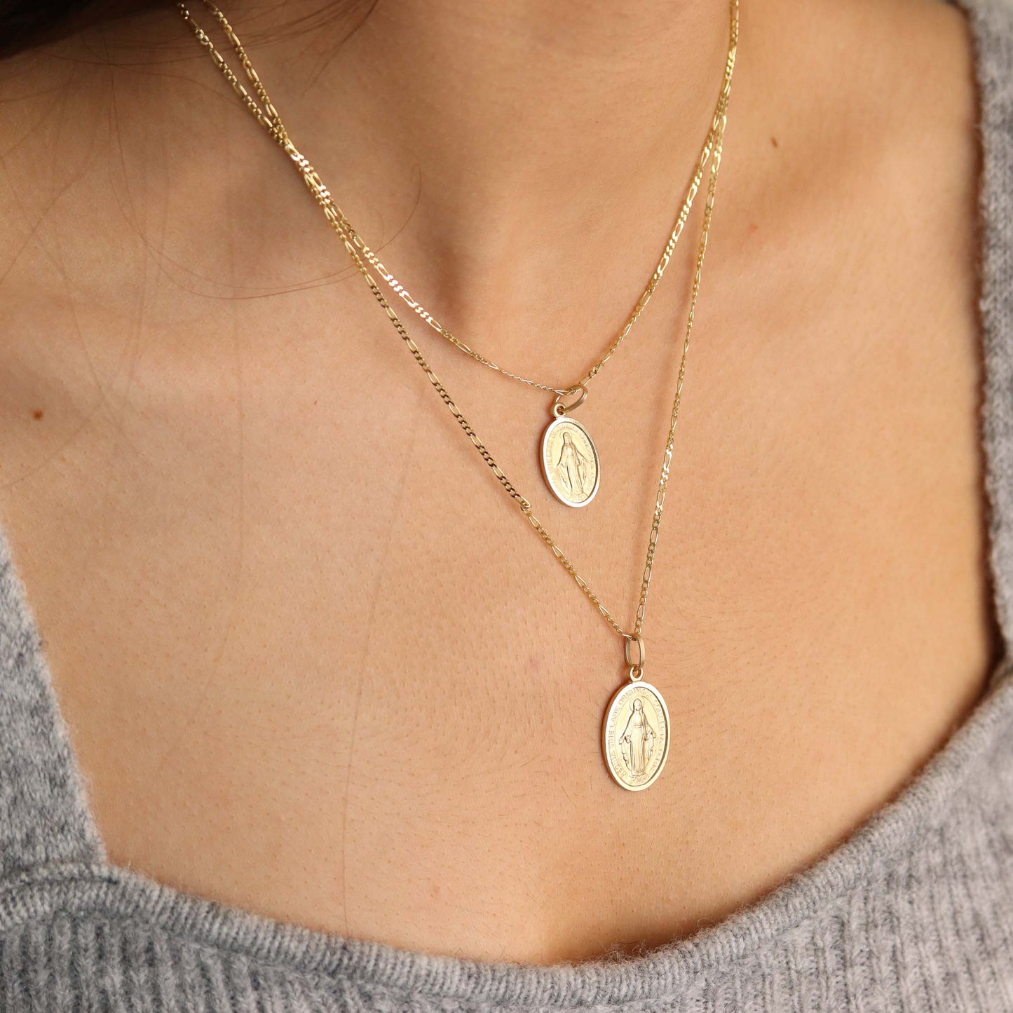 Oval Coin Necklace