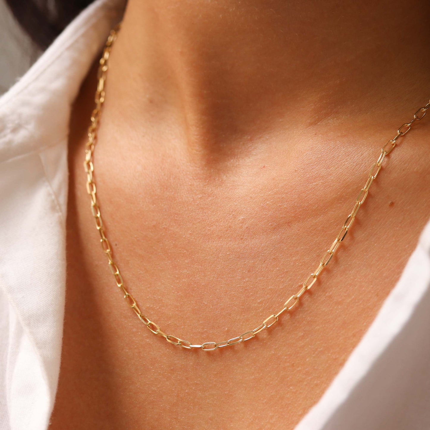 Paperclip Chain Necklace