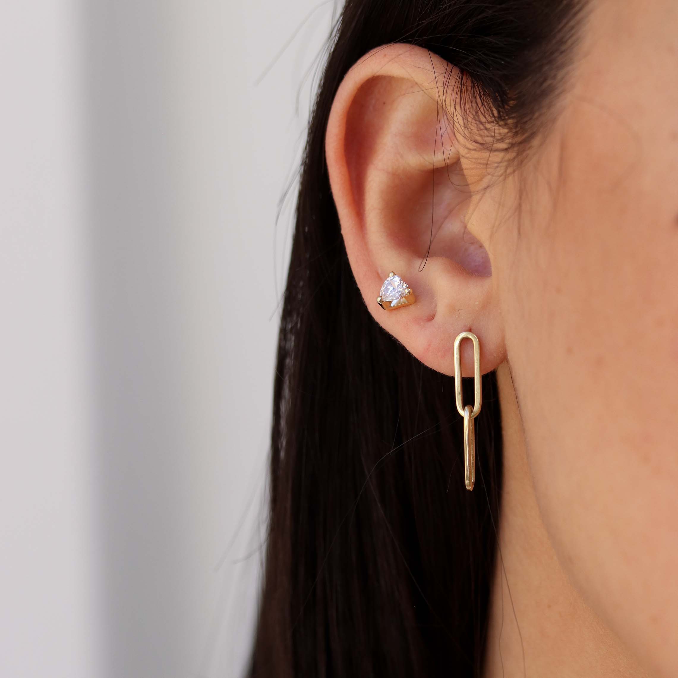 Paperclip Earrings