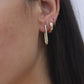 Long Paperclip Earrings