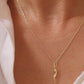 Gold Cornicello Necklace