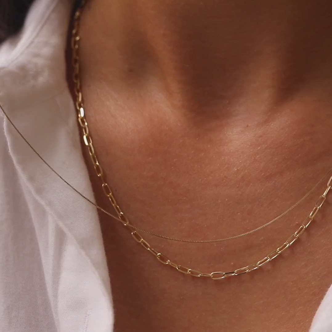 Gift Bundle: Box & Paperclip Chain