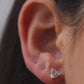 Triangle Diamond Stud Earrings