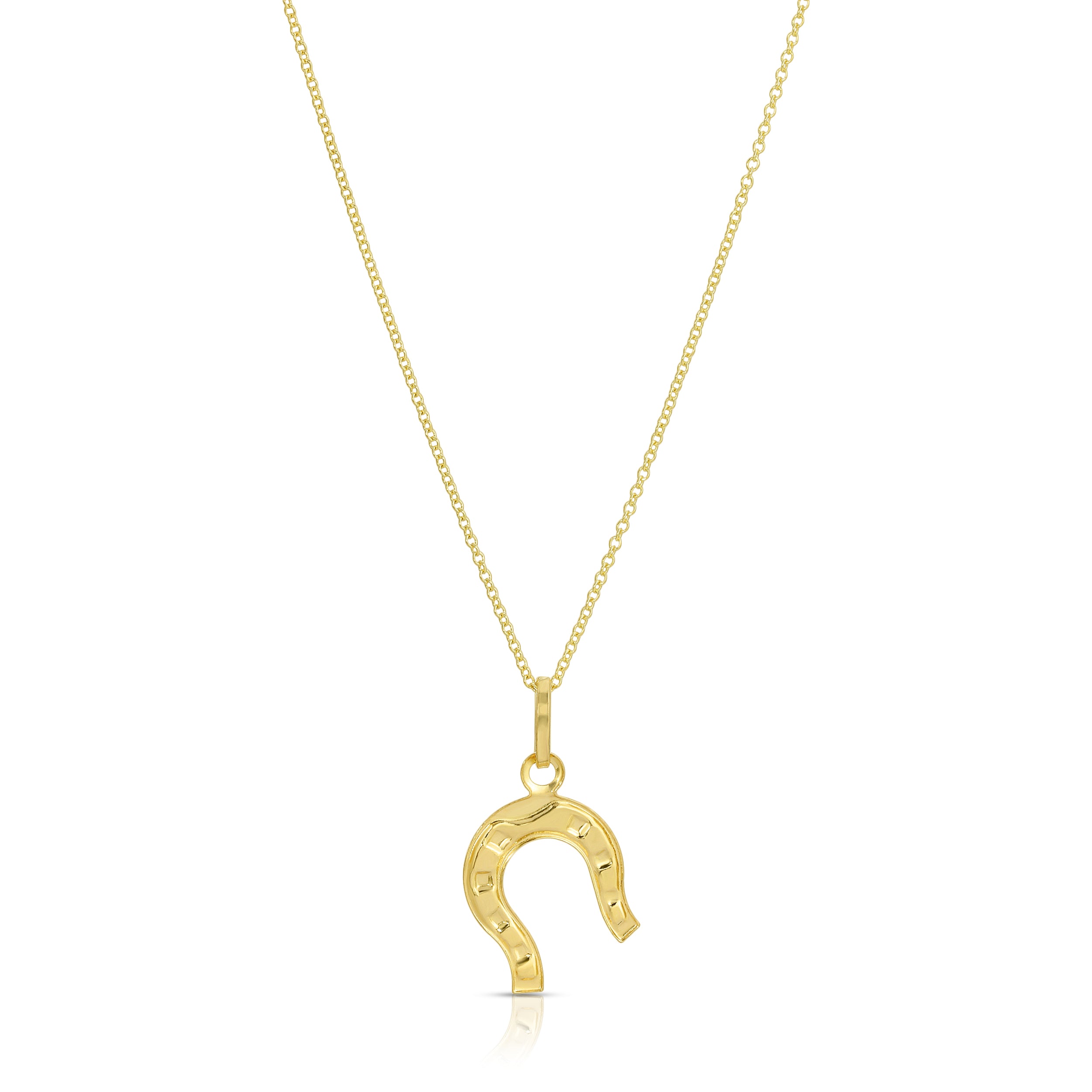 Lucky Horseshoe 14kt Gold Filled - Charm Pendant