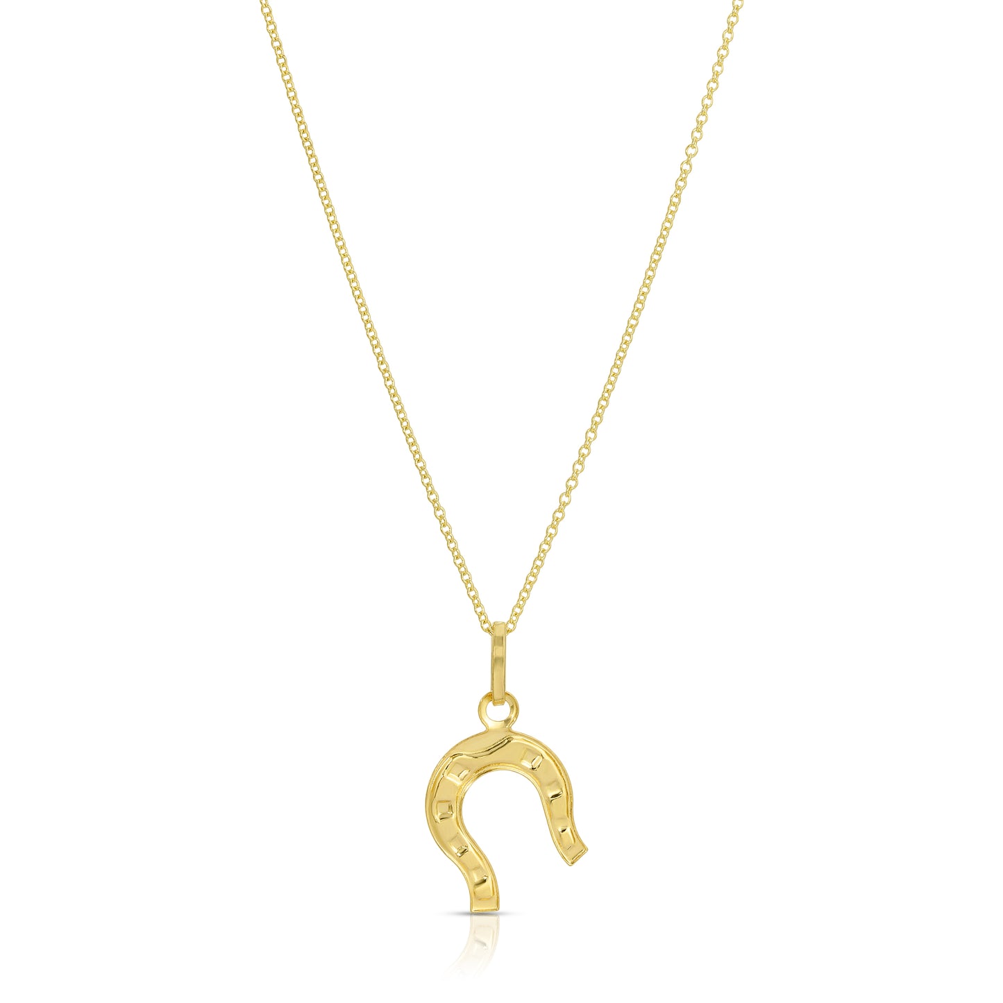 Golden Horseshoe Necklace