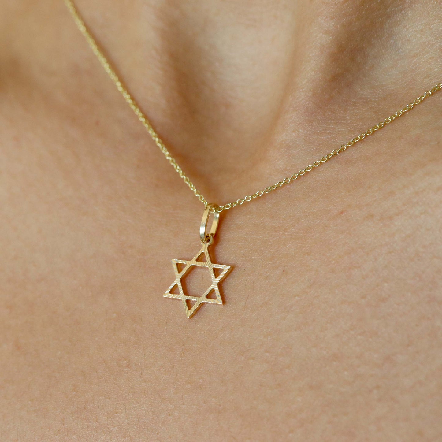 Jewish Star Necklace