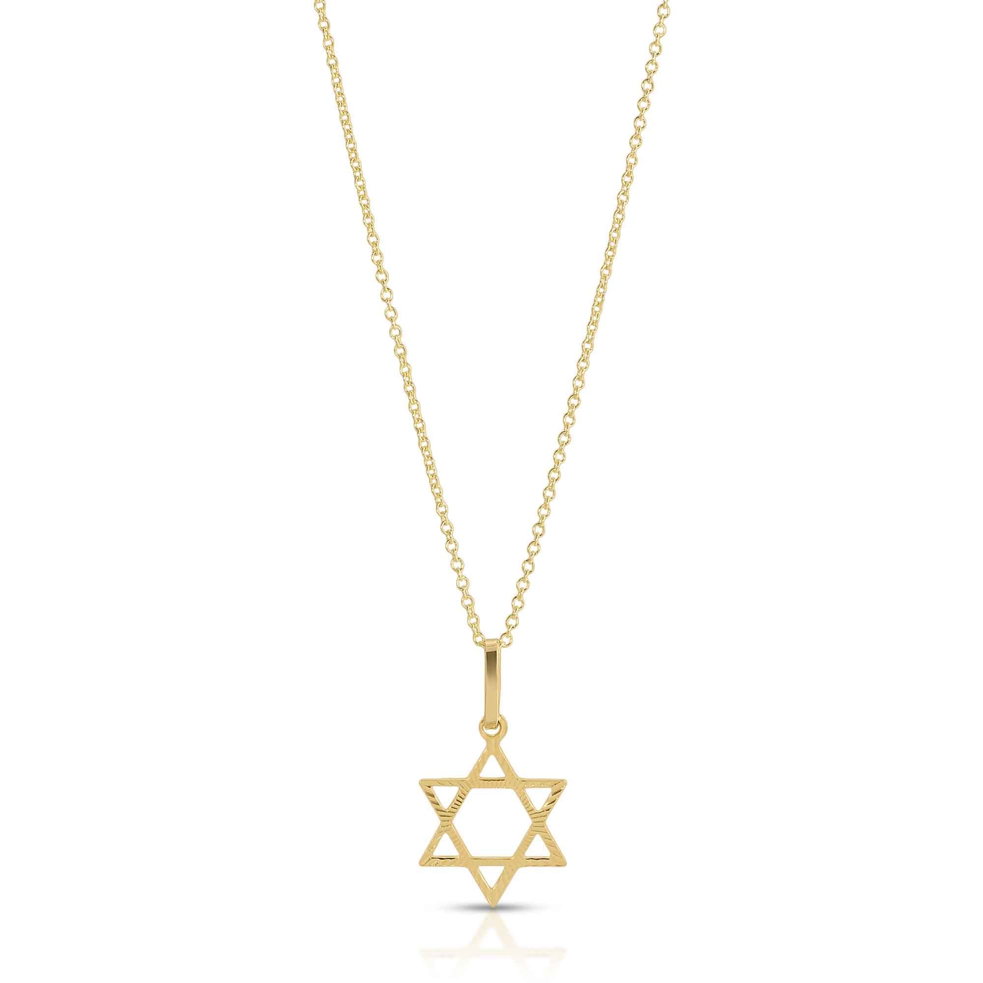 Petite Gold Star of David – Sincerely