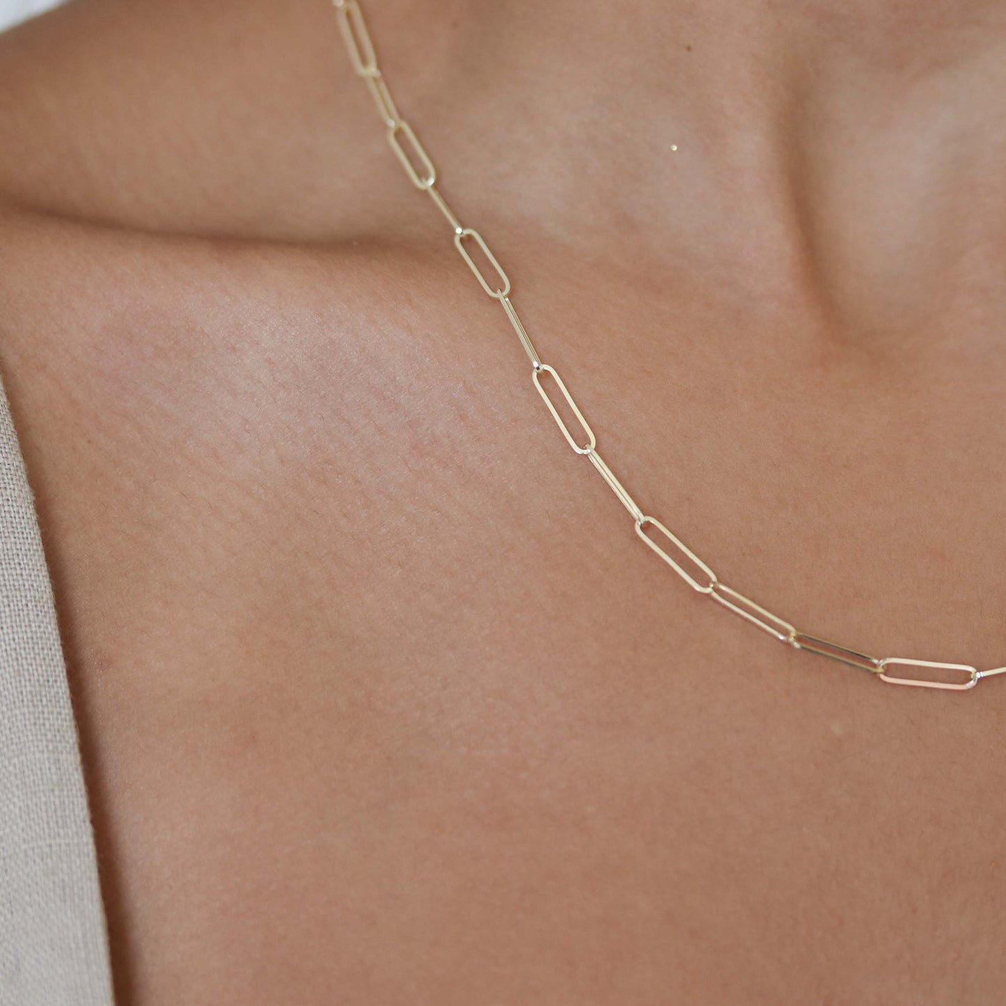 Paperclip Chain Necklace