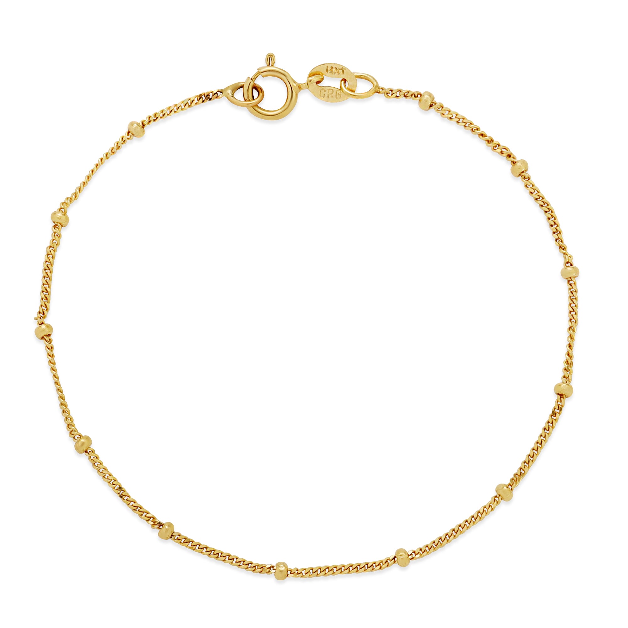 Redline Aurore Black String 18K Yellow Gold Bracelet | Ylang 23